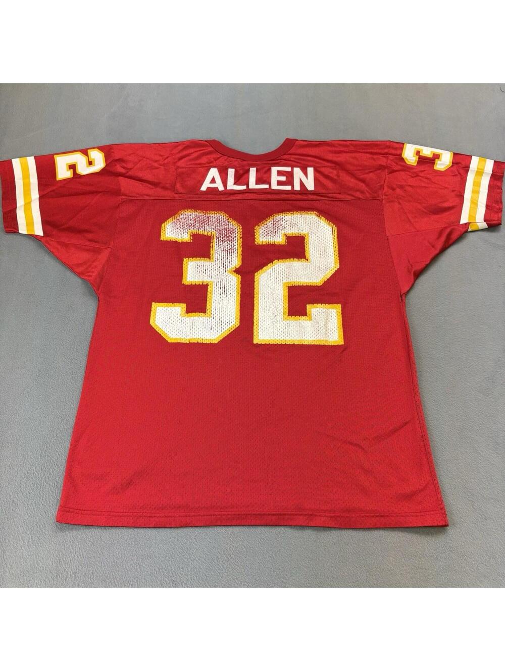 Vintage Kansas City Chiefs Marcus Allen NFL Jersey Wilson Tailored Size Large 46